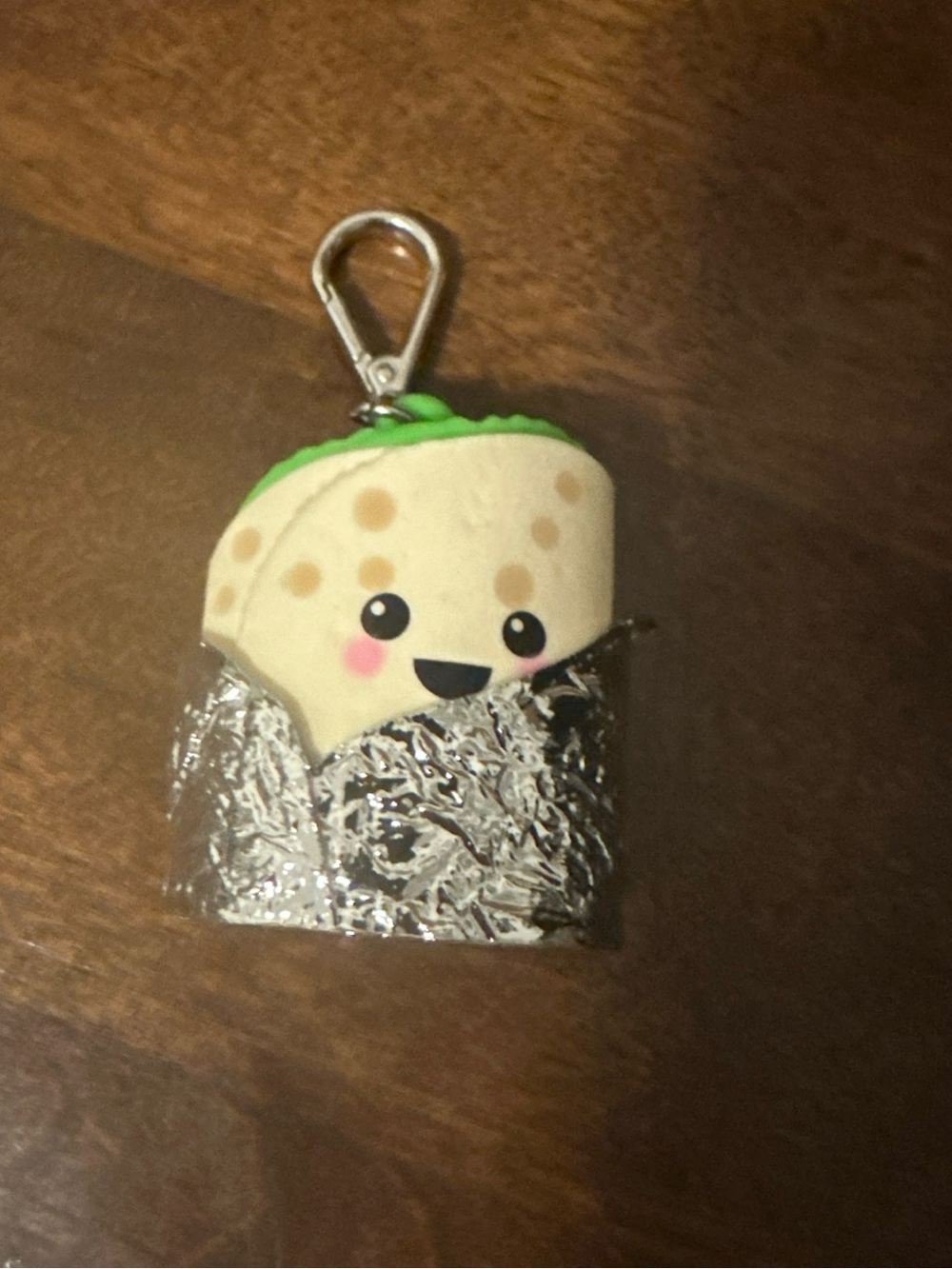 Bath & Body Works Burrito Keychain Sanitizer Holder